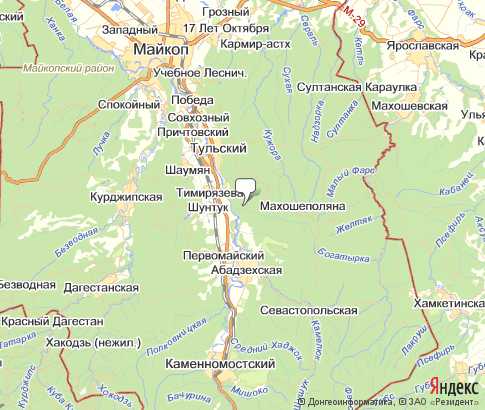 Карта: Косинов