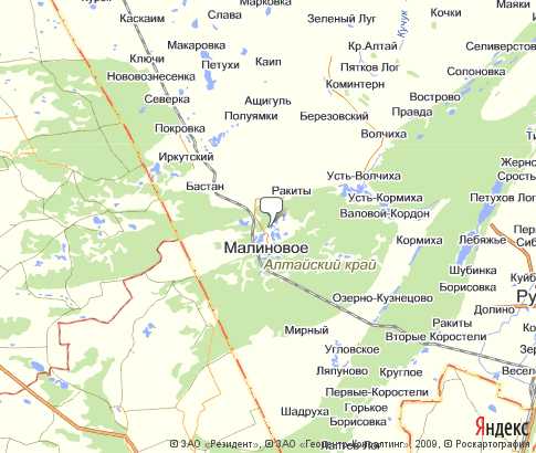 Карта: Михайловский