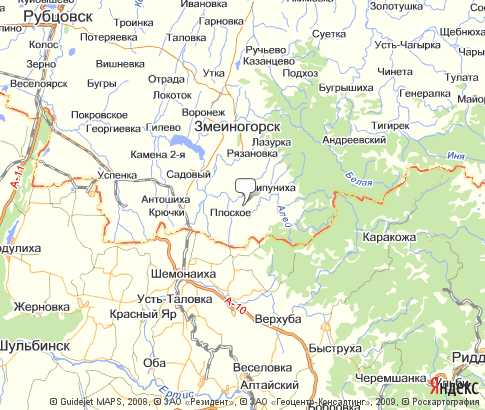Карта: Третьяковский