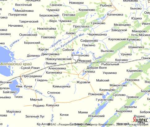 Карта: Завьяловский