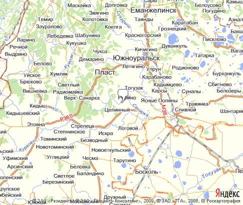 Карта: Троицкий