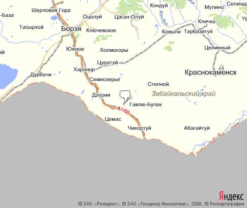 Карта: Забайкальский