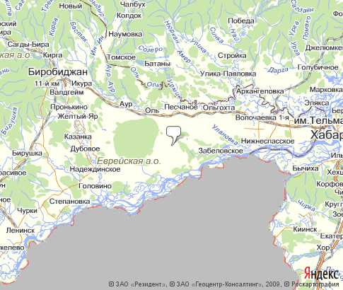 Карта: Смидовичский