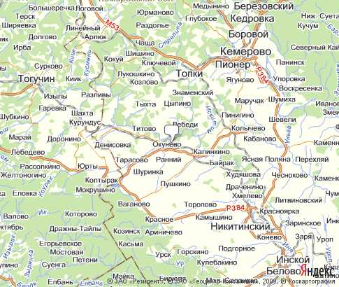 Карта: Промышленновский