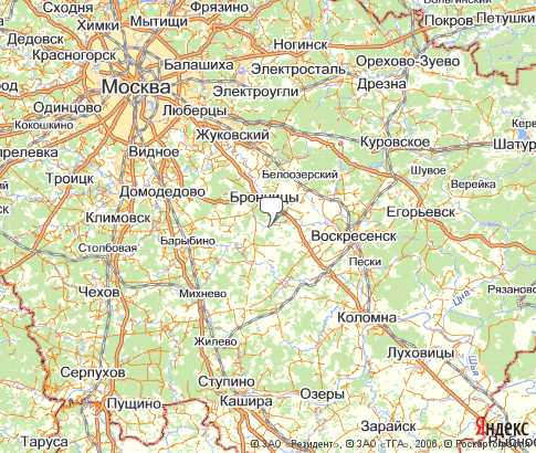Карта: Домодедовский