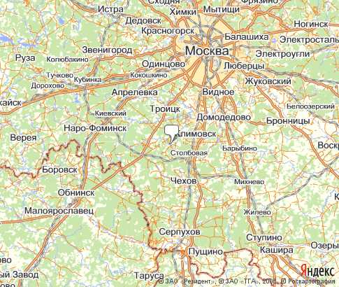 Карта: Подольский