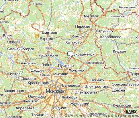 Карта: Пушкинский
