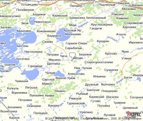 Карта: Здвинский