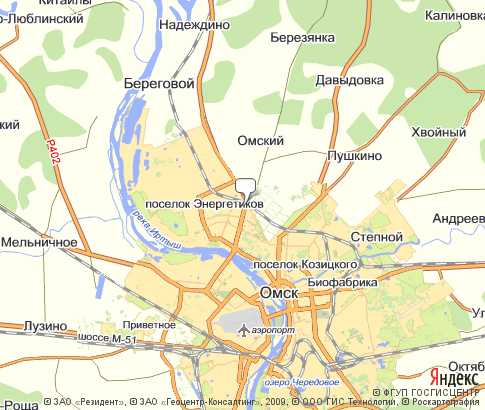 Карта: Сибзаводовец