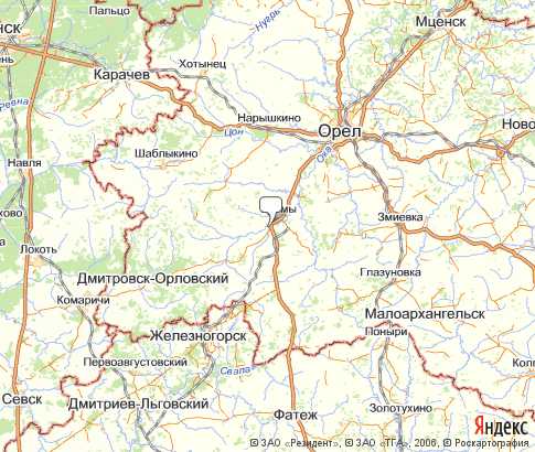 Карта: Кромский