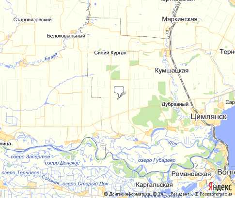 Карта: Нижняя Ореховка