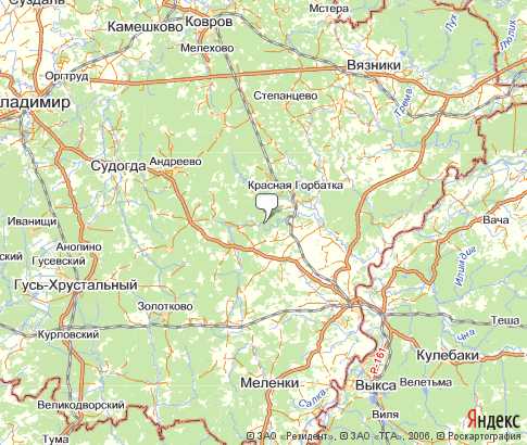 Карта: Селивановский